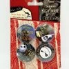Badges Jack Skellington The Nightmare Before Christmas Disney Button Badge Pack -Disney badges button pack nightmare before christmas disney pyramid posters jack skelington broche 1