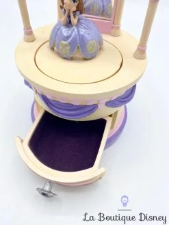 Boite à Bijoux Princesse Sofia Disney Store Résine Oiseau Miroir Violet -Disney boite bijoux princesse sofia disney store resine oiseau miroir violet 1