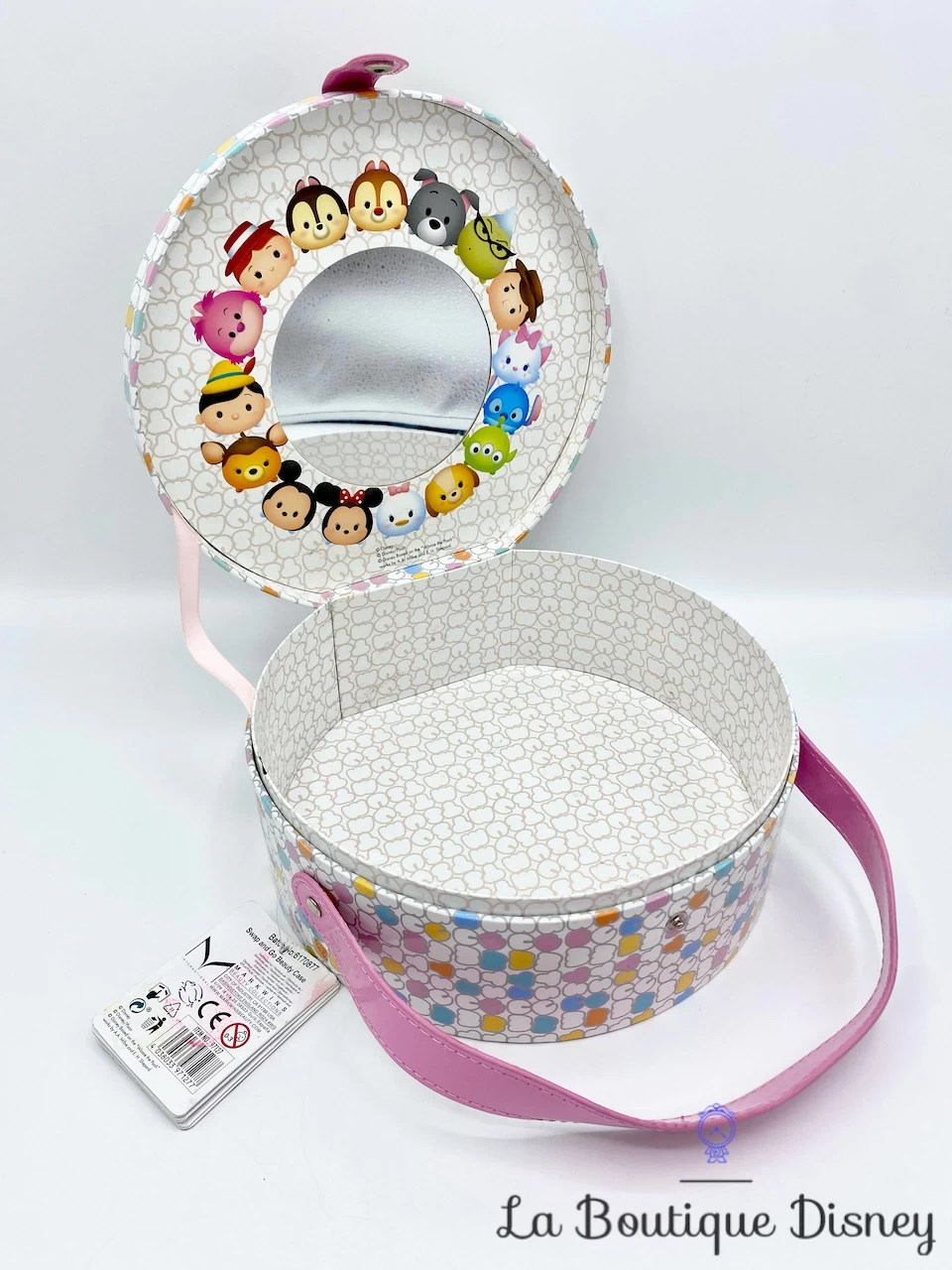 Boite Carton Tsum Tsum Disney Store Rond Miroir Maquillage 4 Boite Carton Tsum Tsum Disney Store Rond Miroir Maquillage – Image 2