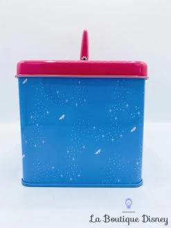 Boite Métal Cendrillon Disney Store Coffre Cinderella Dreams Do Come True Rose Bleu -Disney boite metal cendrillon disney store coffre cinderella dreams do come true bleue rose 4