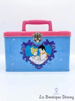 Boite Métal Cendrillon Disney Store Coffre Cinderella Dreams Do Come True Rose Bleu -Disney boite metal cendrillon disney store coffre cinderella dreams do come true bleue rose 5