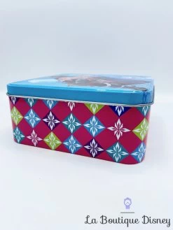 Boite Métal La Reine Des Neiges Disney Frozen ZD Trading Carré Bleu Rose -Disney boite metal la reine des neiges zd trading disney bleu rose anna elsa olaf sven kristoff 2