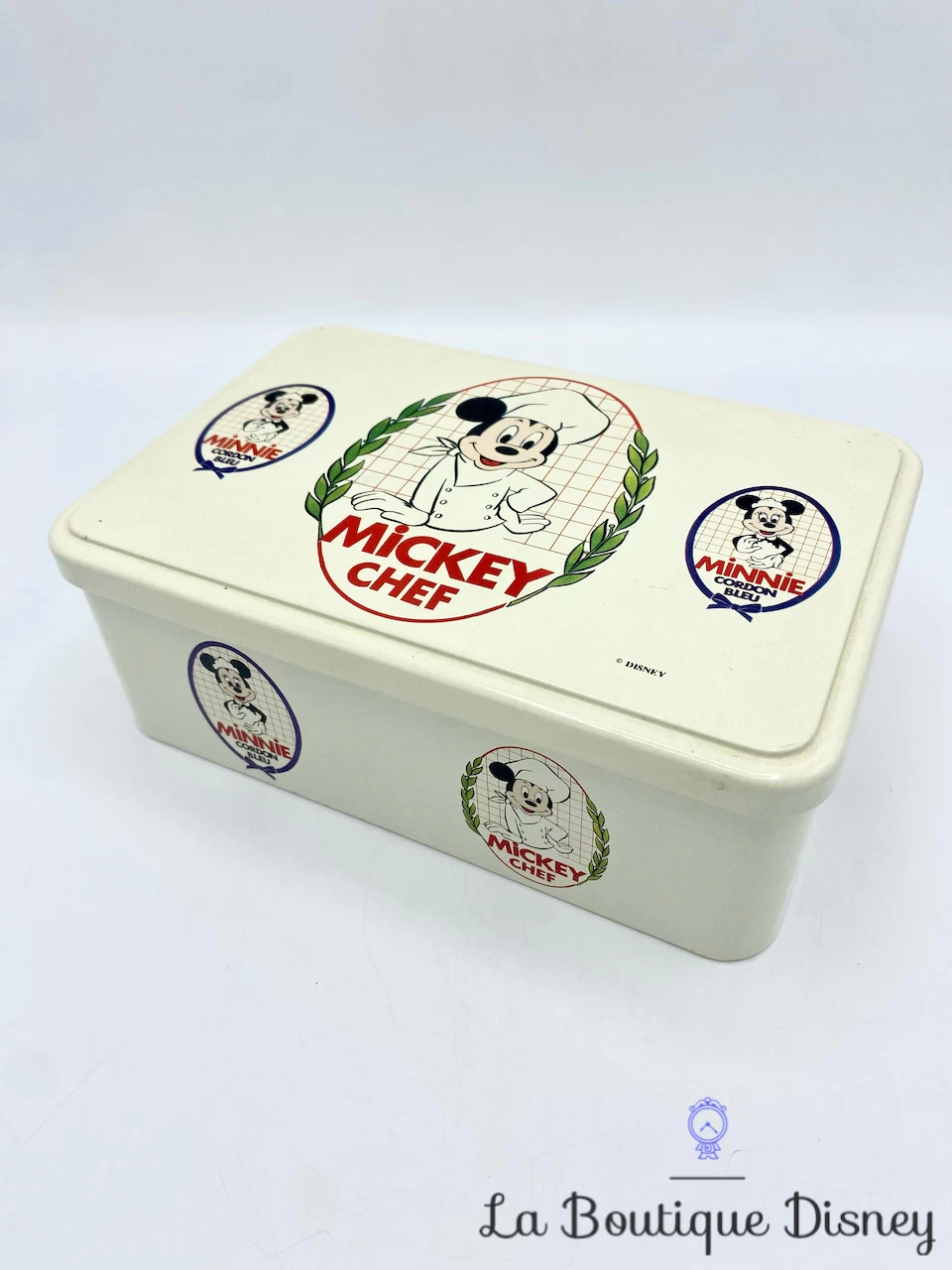 Boite Métal Mickey Chef Disney Massilly Vintage Cuisinier Cordon Bleu 3 Boite Métal Mickey Chef Disney Massilly Vintage Cuisinier Cordon Bleu
