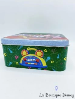 Boite Métal Mickey Minnie Musique Disney ZD Trading Carré Vert Rouge Piste Danse -Disney boite metal mickey minnie danse musique disney zd trading vert rouge piste gateaux biscuits 2