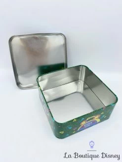 Boite Métal Mickey Minnie Musique Disney ZD Trading Carré Vert Rouge Piste Danse -Disney boite metal mickey minnie danse musique disney zd trading vert rouge piste gateaux biscuits 9