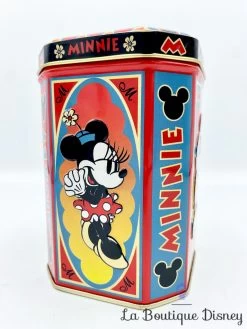 Boite Métal Mickey Minnie Mouse Disney Vintage Rouge 10 Boite Métal Mickey Minnie Mouse Disney Vintage Rouge -Disney boite metal mickey minnie disney vintage rouge noir 3
