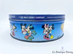 Boite Métal Mickey Minnie Donald Dingo Pluto The Walt Disney Company Character Cookies Intergoods Bakery Denmark Biscuits Gateaux -Disney boite metal mickey minnie vintage disney cookies character intergoods rond bleu biscuit gateau 3