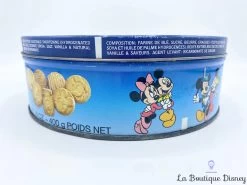 Boite Métal Mickey Minnie Donald Dingo Pluto The Walt Disney Company Character Cookies Intergoods Bakery Denmark Biscuits Gateaux -Disney boite metal mickey minnie vintage disney cookies character intergoods rond bleu biscuit gateau 4