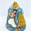 Boite Résine Aladdin Disney Vintage Grotte Génie Abu -Disney boite resine aladdin genie tresor grotte disney box vintage dent 0