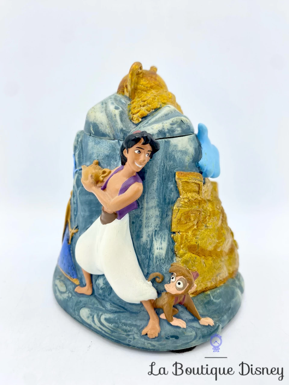 Boite Résine Aladdin Disney Vintage Grotte Génie Abu 3 Boite Résine Aladdin Disney Vintage Grotte Génie Abu