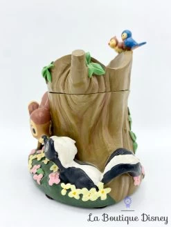 Boite Résine Bambi Disney Vintage Tronc Arbre Fleur Panpan 11 Boite Résine Bambi Disney Vintage Tronc Arbre Fleur Panpan -Disney boite resine bambi tronc arbre disney box vintage dent 3