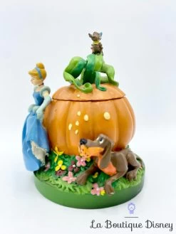 Boite Résine Cendrillon Disney Vintage Citrouille Fée Marraine Pataud -Disney boite resine cendrillon citrouille disney box vintage dent 0