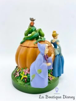 Boite Résine Cendrillon Disney Vintage Citrouille Fée Marraine Pataud -Disney boite resine cendrillon citrouille disney box vintage dent 3