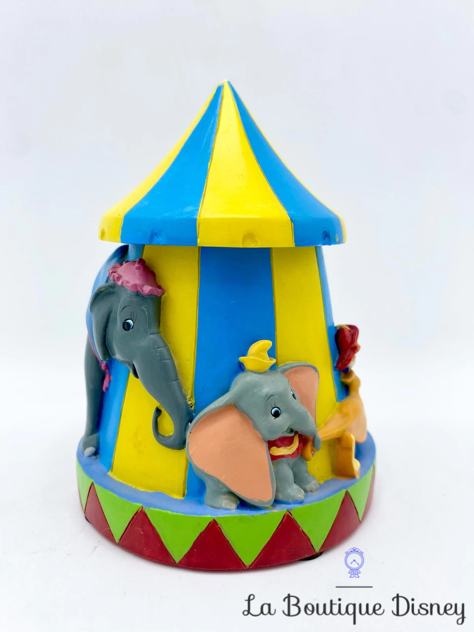 Boite Résine Dumbo Disney Vintage Chapiteau Cirque Madame Jumbo Clowns 3 Boite Résine Dumbo Disney Vintage Chapiteau Cirque Madame Jumbo Clowns