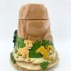 Boite Résine Le Roi Lion Disney Vintage Rocher Simba Nala Hyènes -Disney boite resine le roi lion disney box vintage dent 2