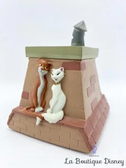 Boite Résine Les Aristochats Disney Vintage Cheminée Duchesse O'Malley Marie Toulouse Berlioz -Disney boite resine les aristochats cheminee disney box vintage dent 3