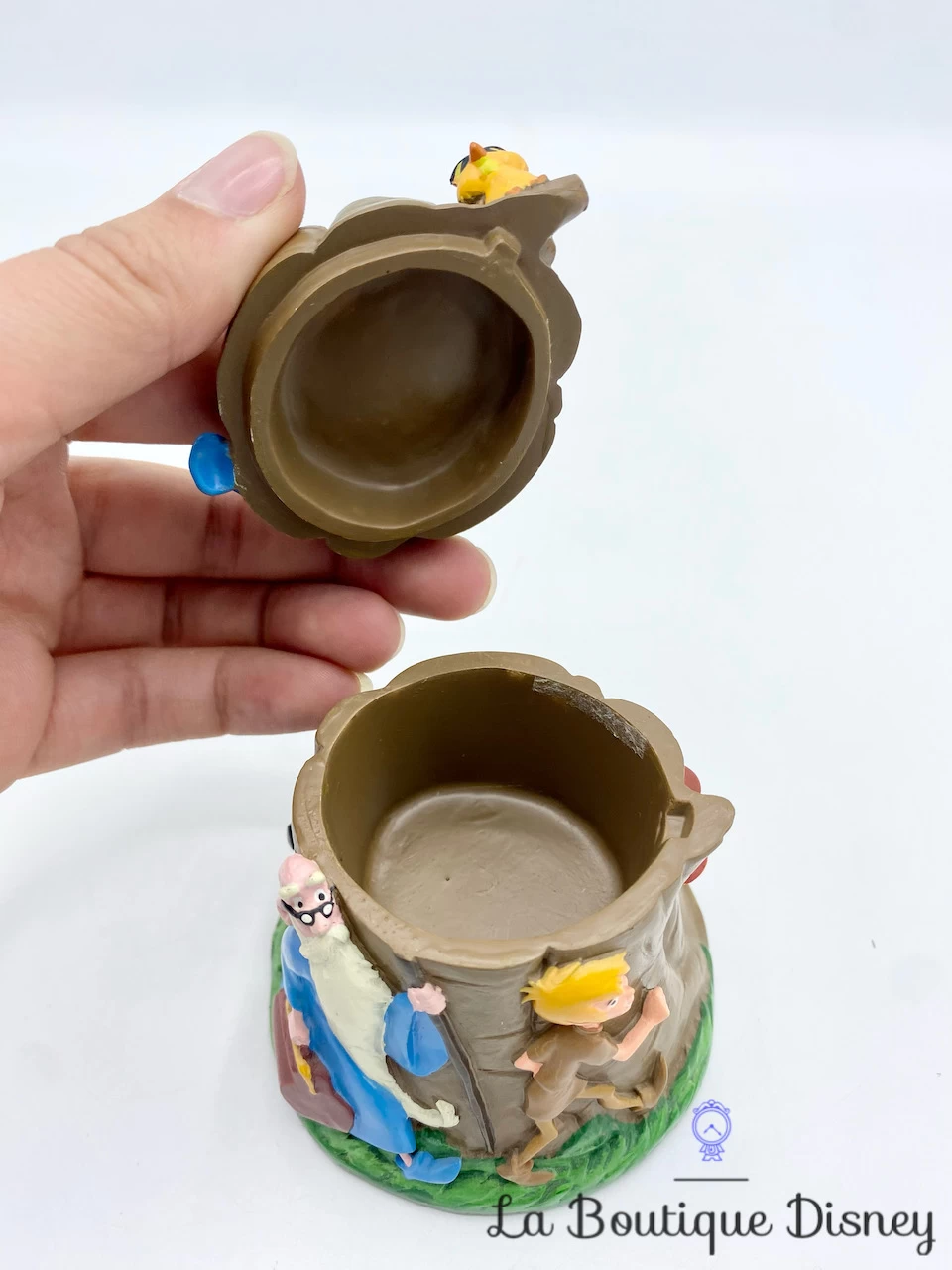 Boite Résine Merlin L'enchanteur Disney Vintage Tronc Arbre Arthur Loup Archimède 8 Boite Résine Merlin L'enchanteur Disney Vintage Tronc Arbre Arthur Loup Archimède – Image 6