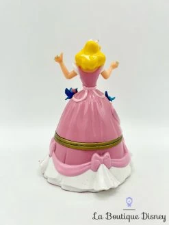 Boite Bijoux Cendrillon Disney Vintage Plastique Robe Rose 11 Cm -Disney boite vintage cendrillon robe rose disney bijoux dent bague 2