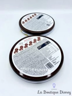 Ensemble Boites Métal Mickey Et Ses Amis Disney Rond Chocolats Pralinés Rétro Vintage -Disney boites metal mickey et ses amis disney rond pralines chocolats relief 3d 2