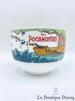 Bol Pocahontas Disney Vintage Tasse Mug John Smith Kocoum Meeko Indien Pirogue Rivière Vent -Disney bol pocahontas disney vintage arcopal meeko barque john smith indien 5