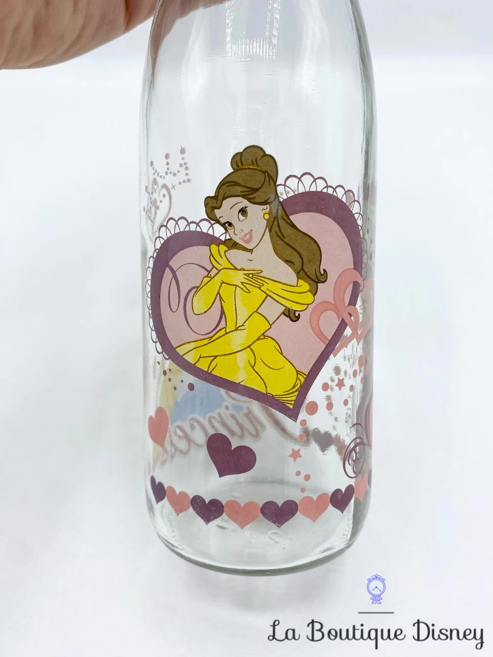 Bouteille Verre Cendrillon Aurore Belle Princess Disney Vintage Carafe 5 Bouteille Verre Cendrillon Aurore Belle Princess Disney Vintage Carafe – Image 3