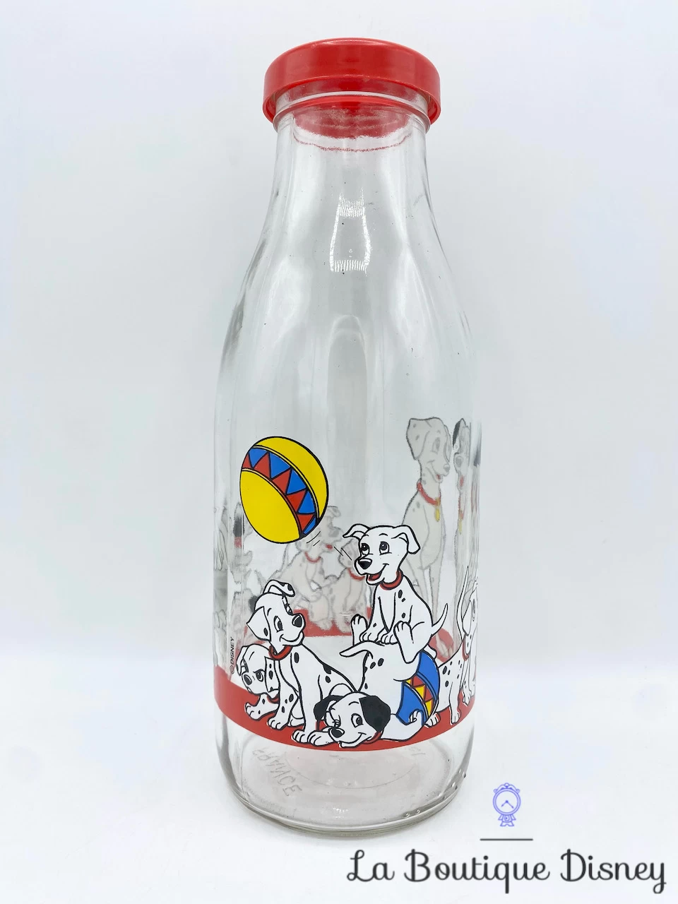 Carafe Les 101 Dalmatiens Disney Vintage Bouteille Verre 5 Carafe Les 101 Dalmatiens Disney Vintage Bouteille Verre – Image 3