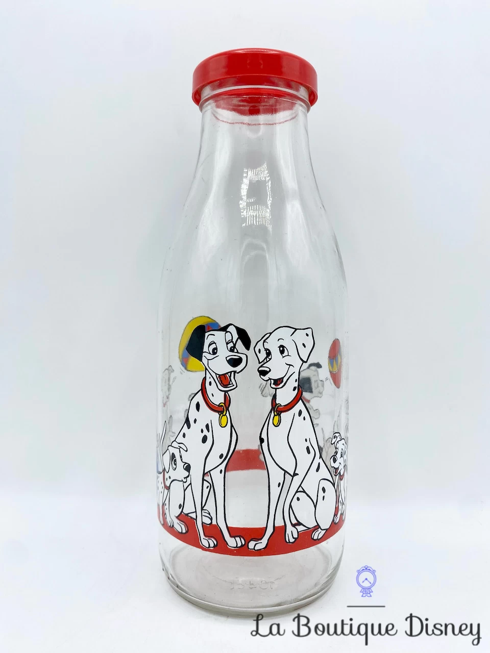 Carafe Les 101 Dalmatiens Disney Vintage Bouteille Verre 3 Carafe Les 101 Dalmatiens Disney Vintage Bouteille Verre