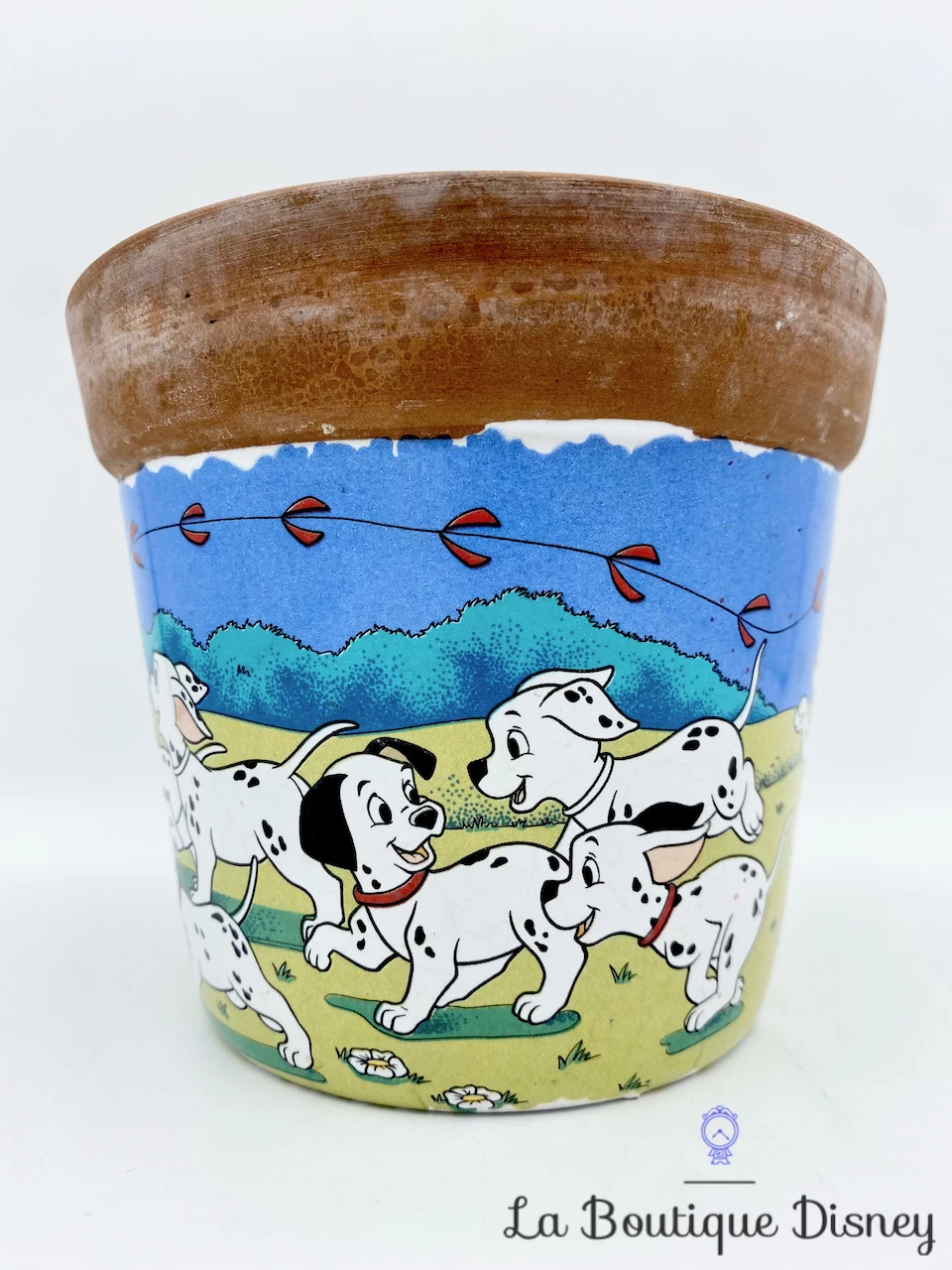 Cache Pot Les 101 Dalmatiens Walt Disney Vintage Pot Fleurs 6 Cache Pot Les 101 Dalmatiens Walt Disney Vintage Pot Fleurs – Image 4