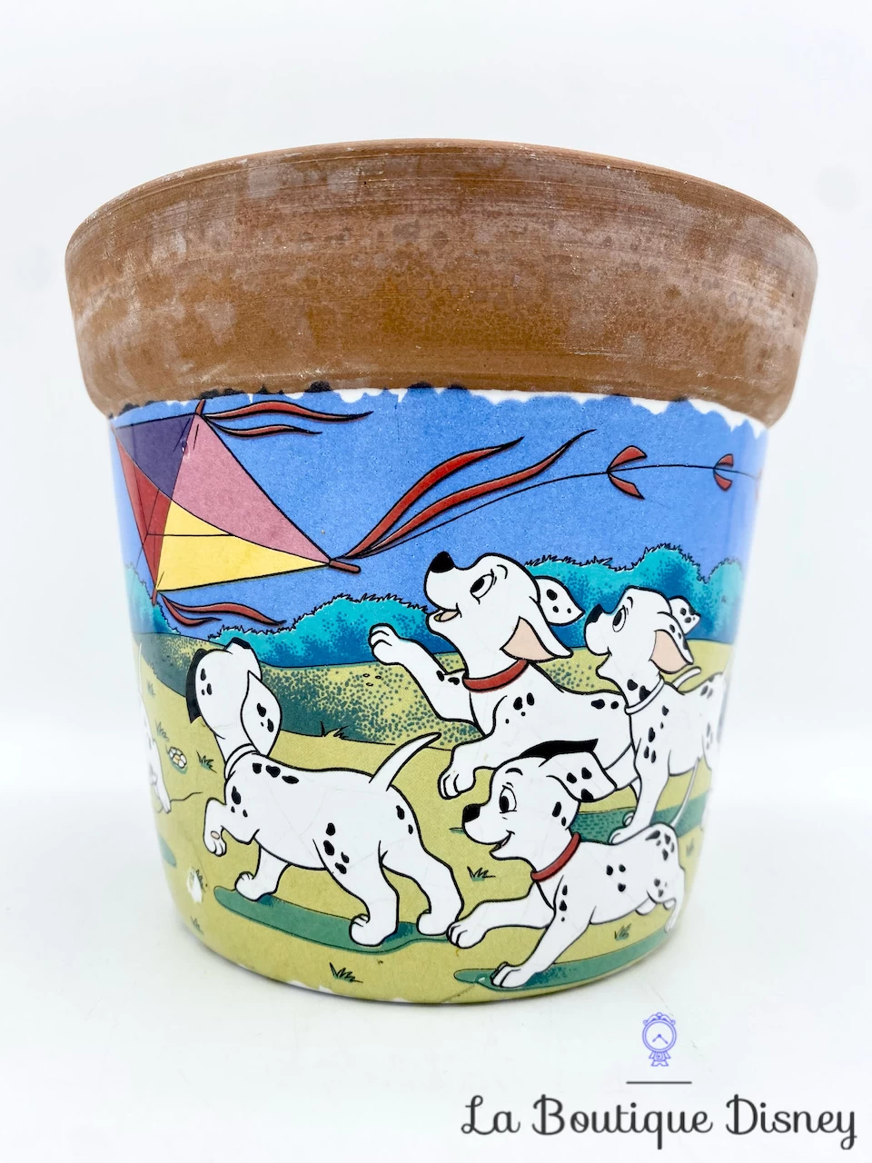 Cache Pot Les 101 Dalmatiens Walt Disney Vintage Pot Fleurs 5 Cache Pot Les 101 Dalmatiens Walt Disney Vintage Pot Fleurs – Image 3