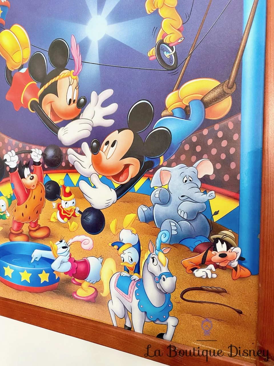 Cadre Mickey Et Ses Amis Cirque Disney Affiche Tableau Vintage 4 Cadre Mickey Et Ses Amis Cirque Disney Affiche Tableau Vintage – Image 2