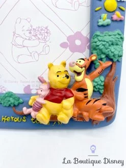 Cadre Photo Winnie L'ourson Tigrou Porcinet Disney Résine Best Friends Bleu -Disney cadre photo winnie tigrou porcinet best friends disney bleu resine 3d 2