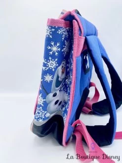 Cartable Anna Elsa La Reine Des Neiges Disney Frozen Bagtrotter Rose Bleu Sac à Dos école -Disney cartable elsa anna la reine des neiges disney frozen bleu rose rentree classe sac a dos 5