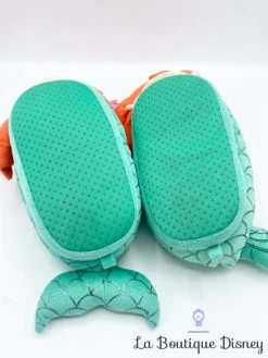 Chaussons Ariel La Petite Sirène Disney Store Taille 27-28 Pantoufles Relief -Disney chaussons ariel la petite sirene disney store relief 3d rouge 6