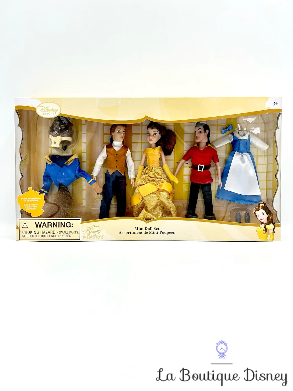 Coffret Assortiment Mini Poupées La Belle Et La Bête Disney Store Mini Doll Set 14 Cm 3 Coffret Assortiment Mini Poupées La Belle Et La Bête Disney Store Mini Doll Set 14 Cm