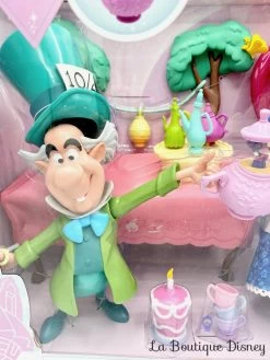 Coffret De Jeu Poupée Service à Thé Alice Au Pays Des Merveilles Disney Store Chapelier Fou -Disney coffret poupee de jeu service a the alice au pays des merveilles disney parks chapelier fou 11