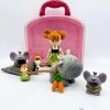 Ensemble De Jeu Coffret Mini Poupée Anna La Reine Des Neiges Animators Collection Disney Store Valise -Disney coffret valise mini poupee anna la reine des neiges animators collection disney store miniature rose 1