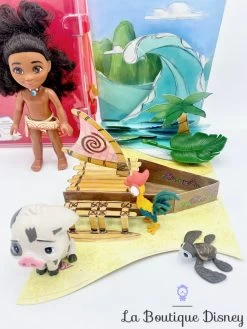 Ensemble De Jeu Coffret Mini Poupée Vaiana Animators Collection Disney Store Pop Up Environnement Valise -Disney coffret valise vaiana animators collection pop up environnement rouge mini poupee disney store 0