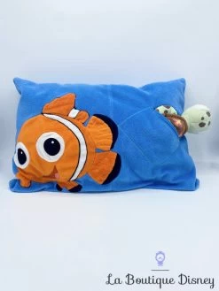 Coussin Némo Squiz Disney Store Oreiller Bleu Le Monde De Némo Poisson Peluche Tortue -Disney coussin nemo squiz disney store le monde de nemo oreiller poisson tortue 1