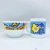 Ensemble Bol Et Tasse Tigrou Et Bourriquet Disney Winnie L'ourson Winnie The Pooh Fleurs -Disney ensemble bol tasse tigrou bourriquet disney winnie lourson mug occasion fleurs 2