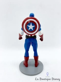 Figurine Captain America Avengers Marvel Disney Store Playset 10 Cm 15 Figurine Captain America Avengers Marvel Disney Store Playset 10 Cm -Disney figurine captain america disney store playset super heros bleu etoile rouge 5