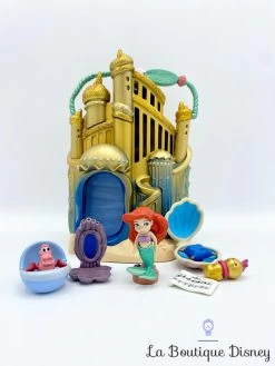 Figurine Château Palais Sous La Mer D'Ariel Animators Littles Collection La Petite Sirène Disney Store Ensemble Jeu Miniature