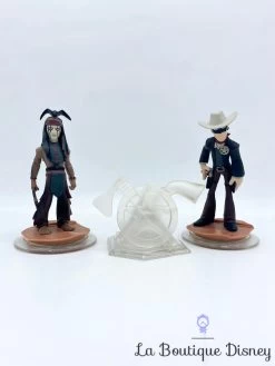 Figurine Disney Infinity Pack Aventure Lone Ranger Tonto Trophée Jeu Vidéo
