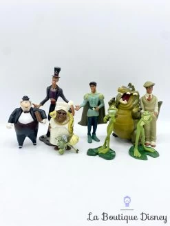 Figurines Playset La Princesse Et La Grenouille Disney Store Naveen Docteur Facilier Louis Lawrence Odie