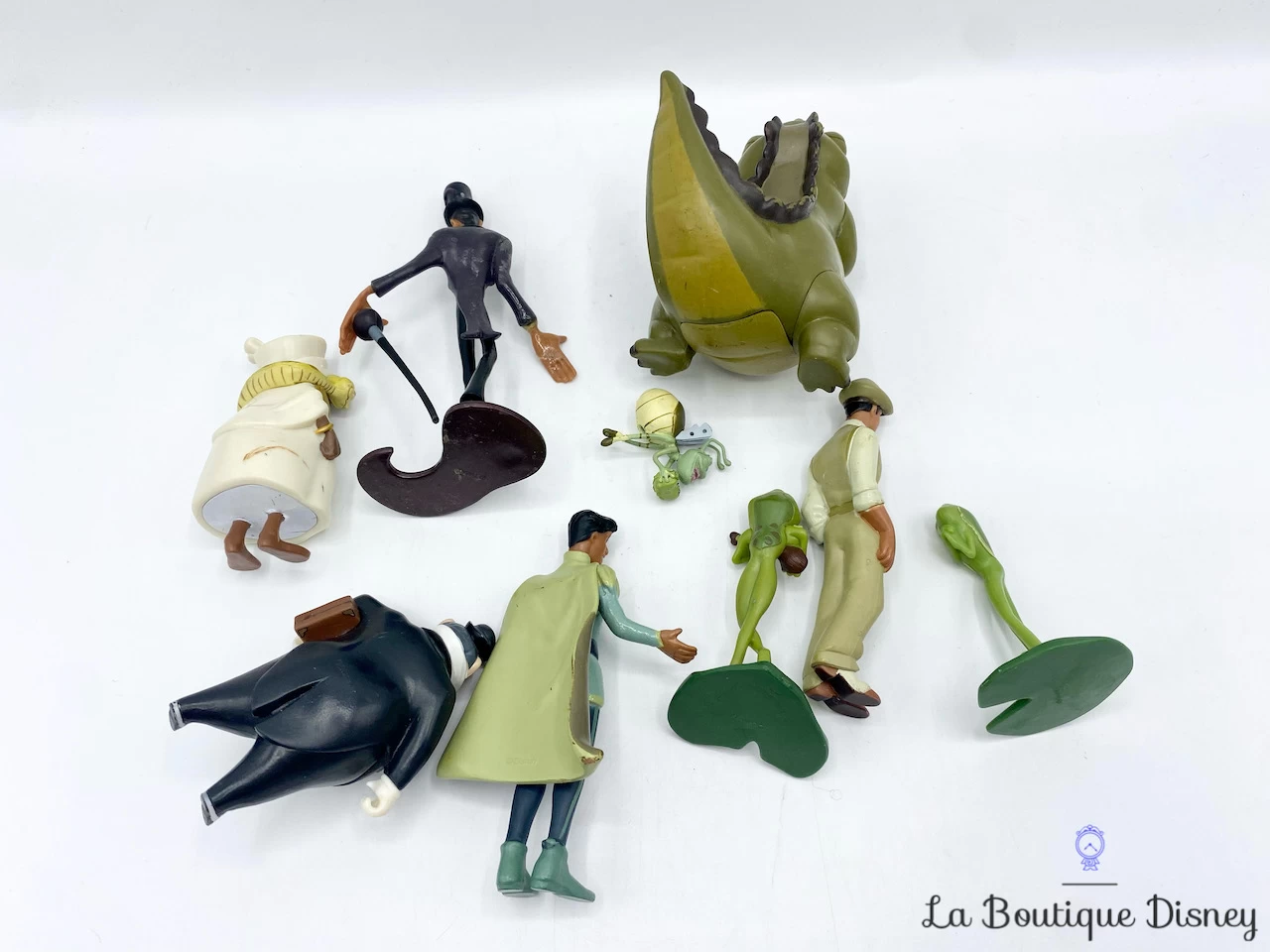 Figurines Playset La Princesse Et La Grenouille Disney Store Naveen Docteur Facilier Louis Lawrence Odie 6 Figurines Playset La Princesse Et La Grenouille Disney Store Naveen Docteur Facilier Louis Lawrence Odie – Image 4