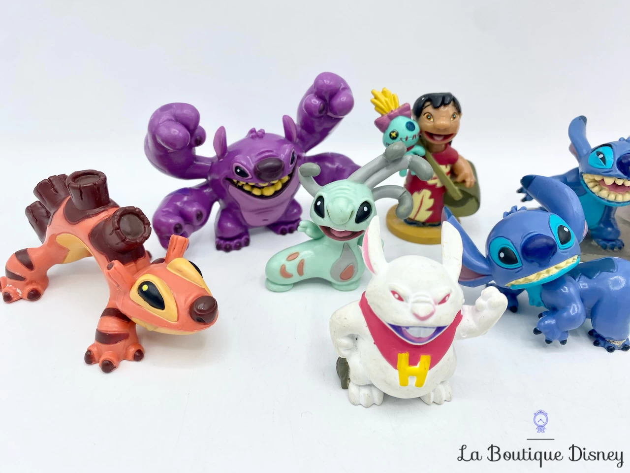 Figurines Lilo Et Stitch Action Étrangère Playset Alien Disney Store Exclusive Coffret Extraterrestre 4 Figurines Lilo Et Stitch Action Étrangère Playset Alien Disney Store Exclusive Coffret Extraterrestre – Image 2