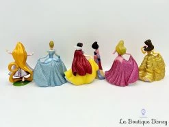 Figurines Princesses Playset Disney Store 2017 Paillettes Coffret Deluxe 8 Cm -Disney figurines playset princesses paillettes disney store ensemble de jeu coffret 3