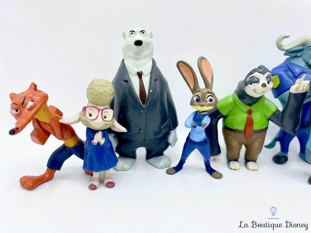 Figurines Playset Zootopie Disney Bellwether Flash Judy Lionheart Nick Lapin Chef Bogo Lapins 4 Figurines Playset Zootopie Disney Bellwether Flash Judy Lionheart Nick Lapin Chef Bogo Lapins – Image 2