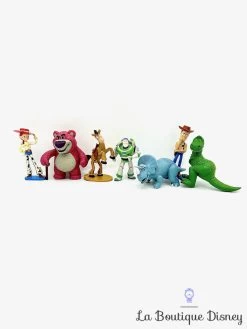 Figurines Toy Story Playset Disney Store 2013 Ensemble De Jeu Lotso Trixie Rex