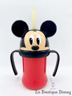 Verre Apprentissage Mickey Mouse Disney Store Gobelet Plastique Poignées