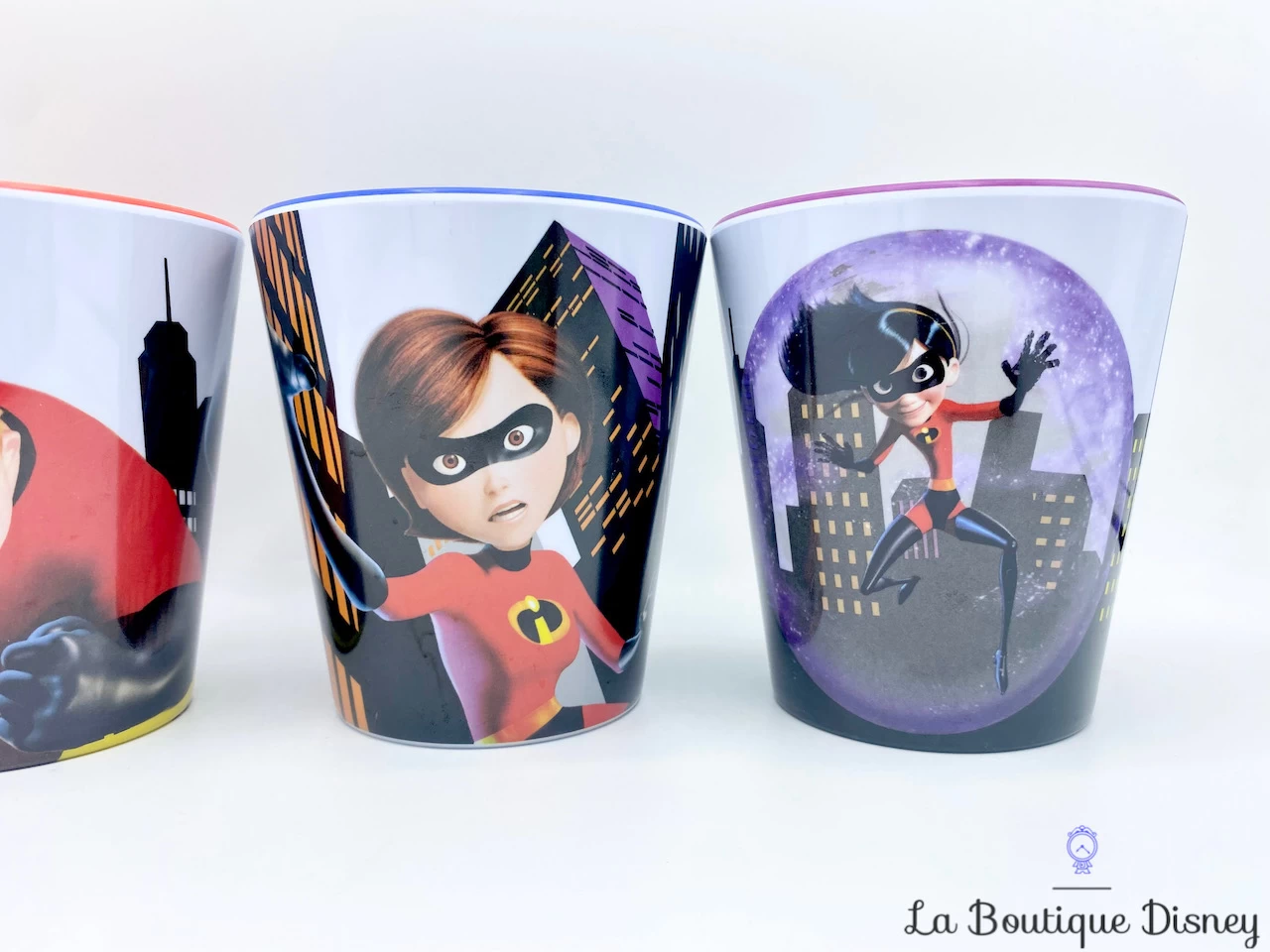 Gobelets Les Indestructibles Disney Store Verre Plastique Monsieur Indestructible Elastigirl Flèche Violette 5 Gobelets Les Indestructibles Disney Store Verre Plastique Monsieur Indestructible Elastigirl Flèche Violette – Image 3